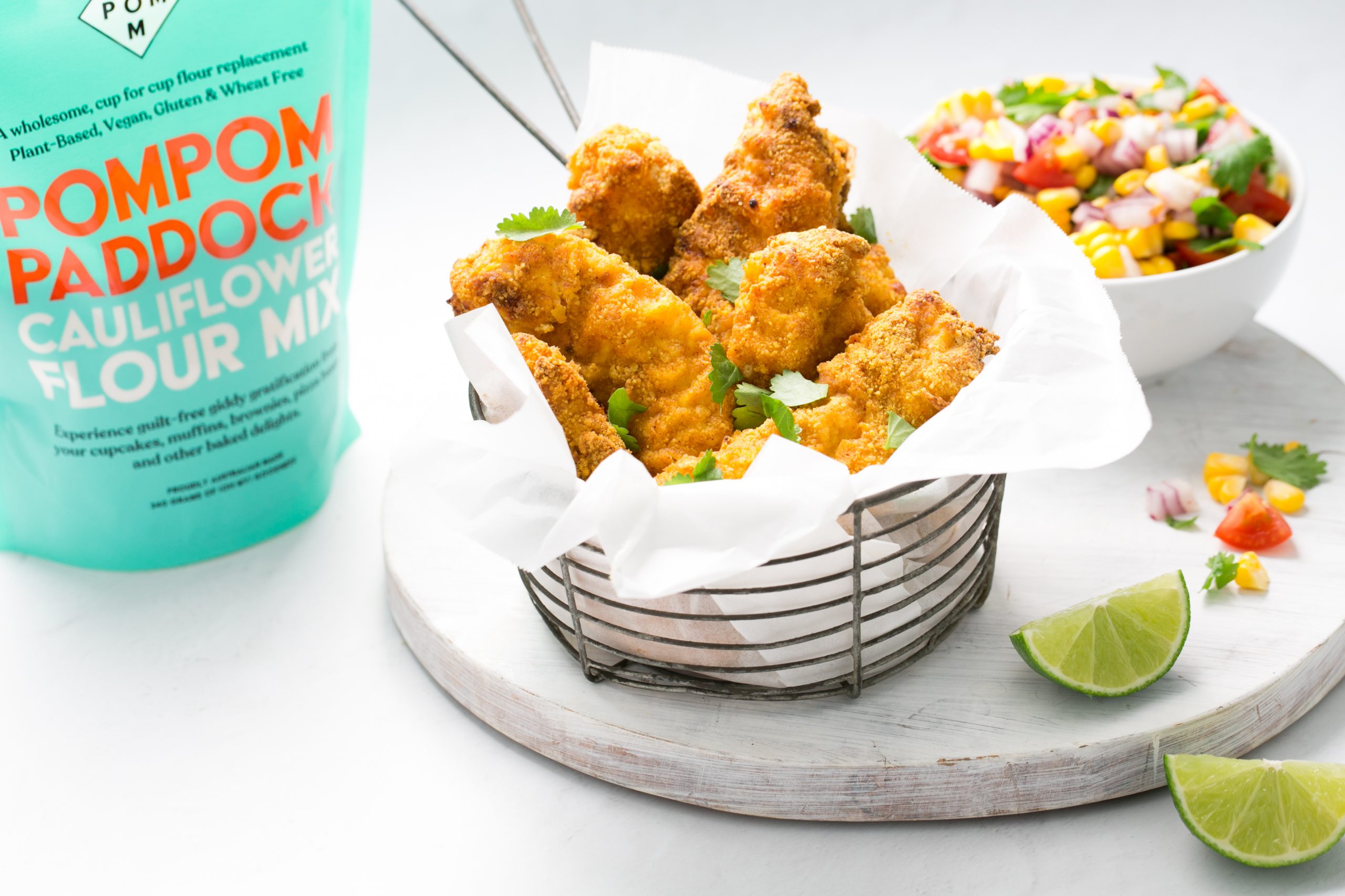 GlutenFree Crumbed Chicken Strips PomPom Paddock