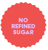 No refined sugar