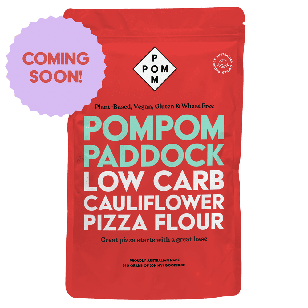 PomPom Paddock Low Carb Cauliflower Pizza Flour