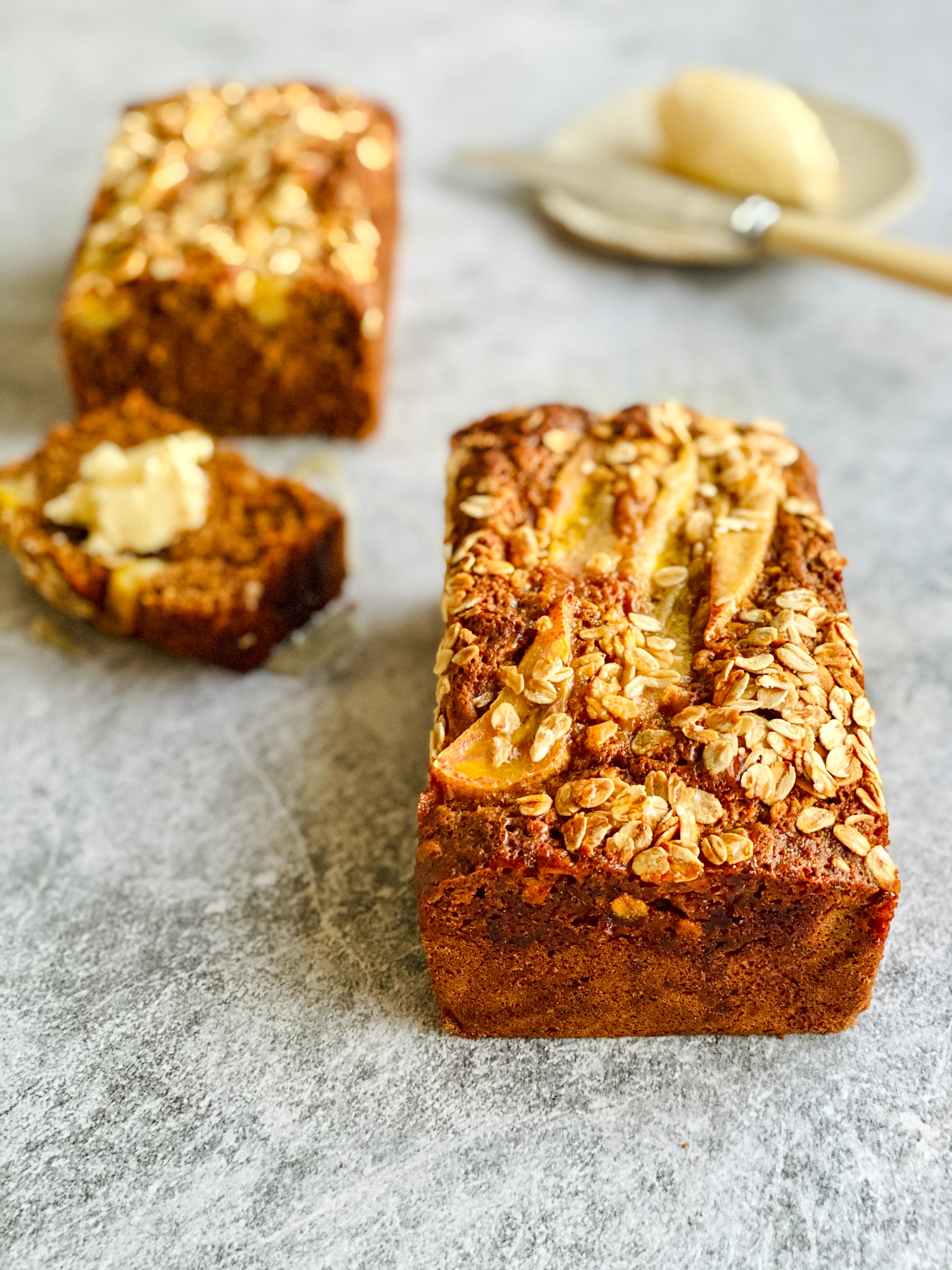Tasty Banana, Coconut, Oat & Yoghurt Bread PomPom Paddock