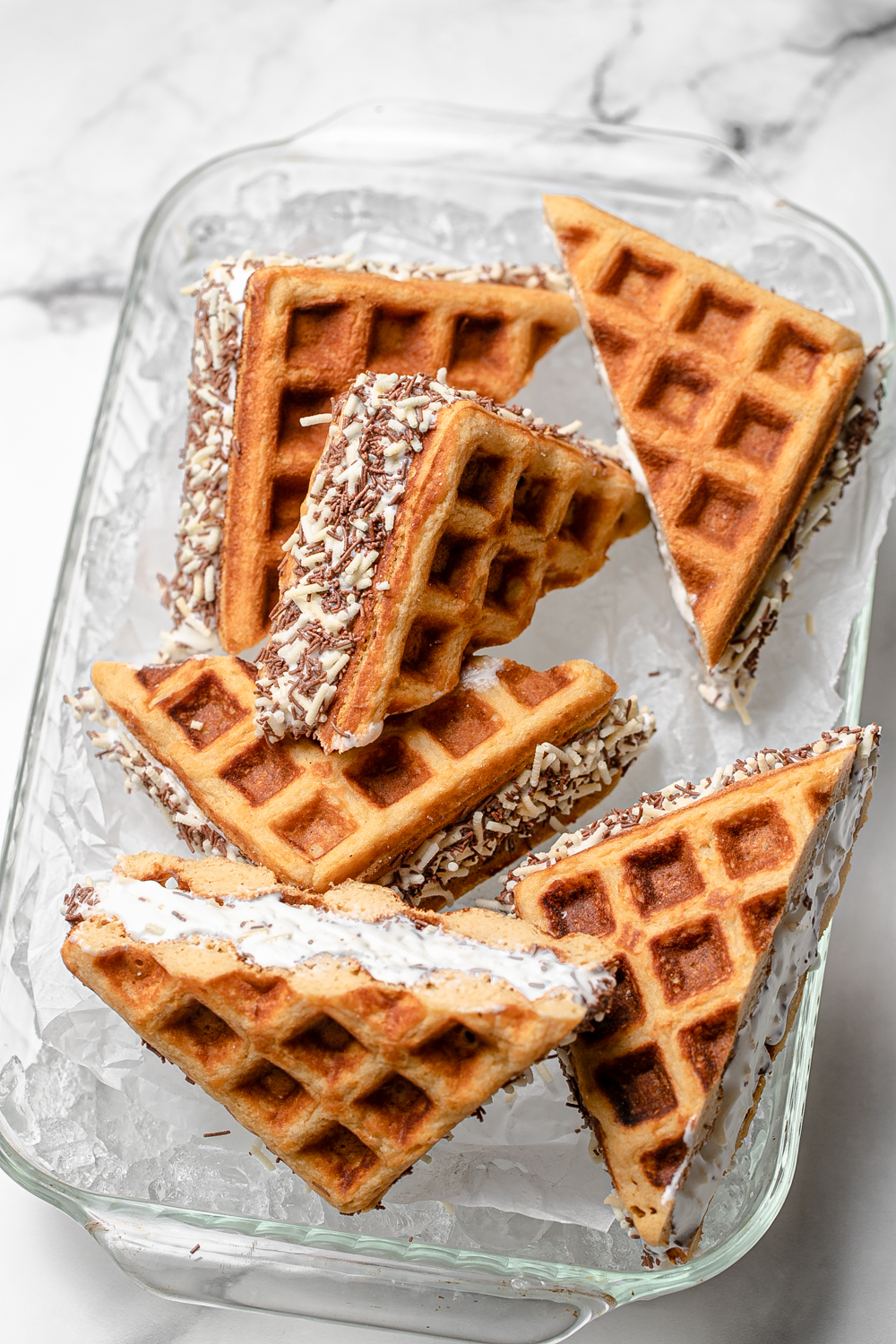 Gluten Free Ice Cream Waffles PomPom Paddock