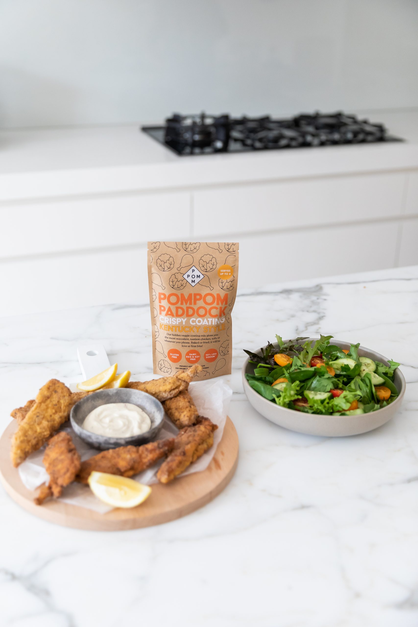 Homemade Kentucky Style Chicken PomPom Paddock