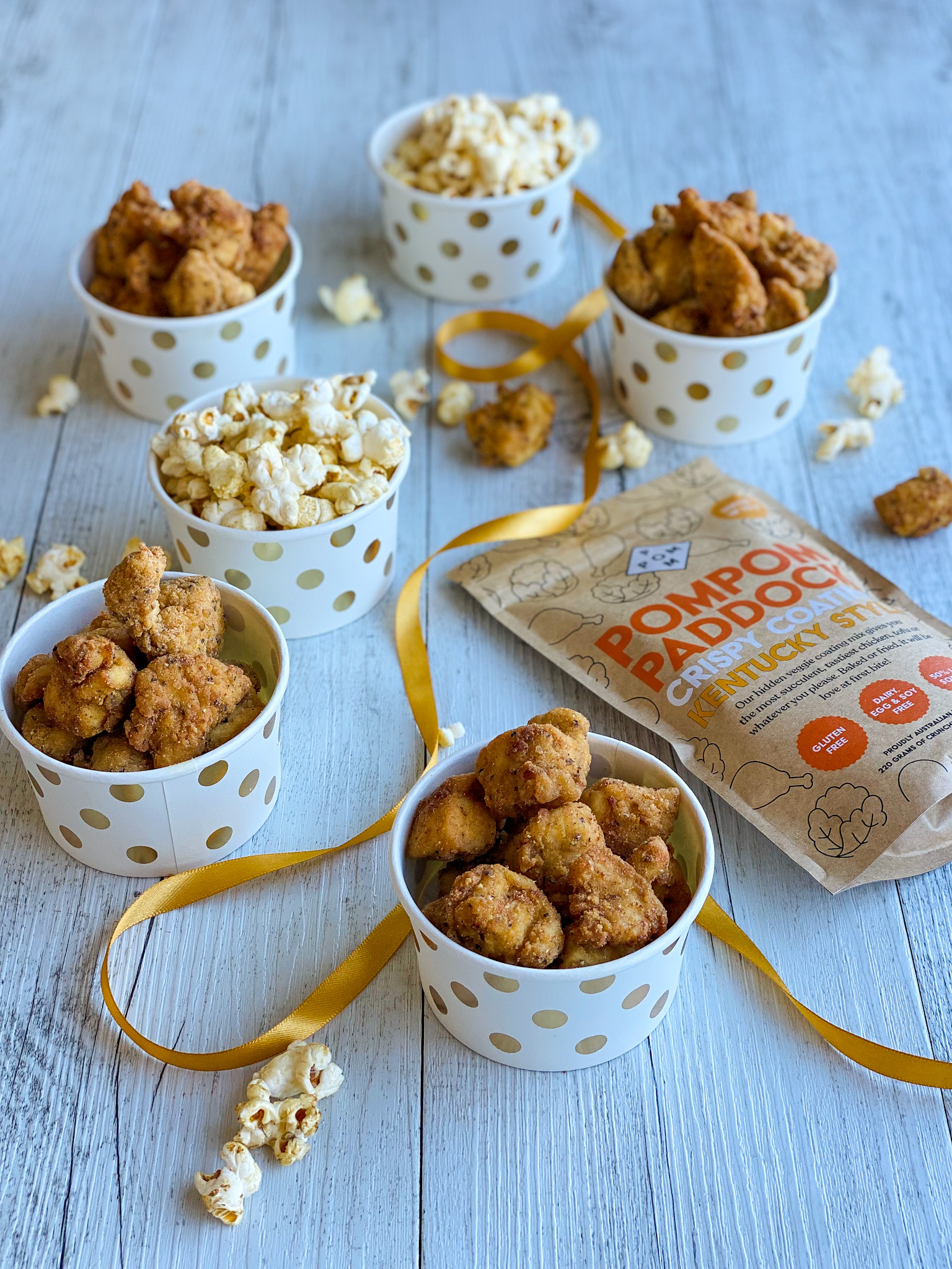 Kentucky Popcorn Chicken PomPom Paddock